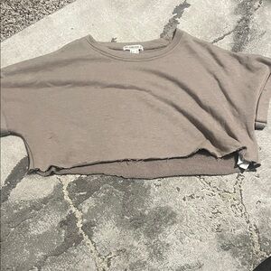 Forever 21 Brown Crop Top